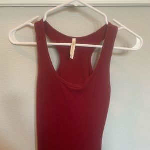 Bozzolo Maroon Tank Top Small